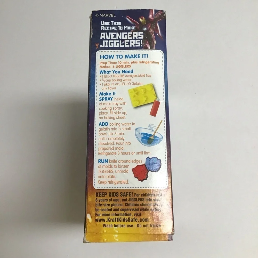Marvel avengers jello